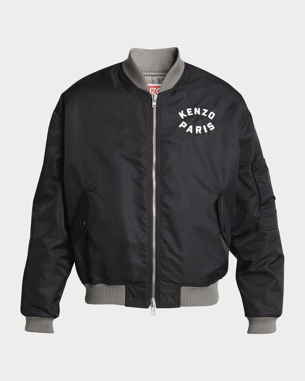 Kenzo Men's Lucky Tiger Embroidery Bomber Jacket