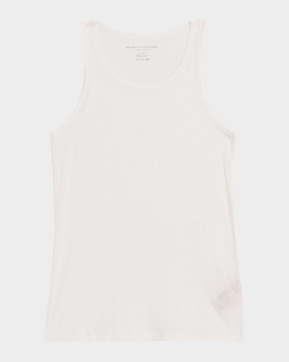 Majestic Filatures Lyocell Cotton Baby Ribbed Tank