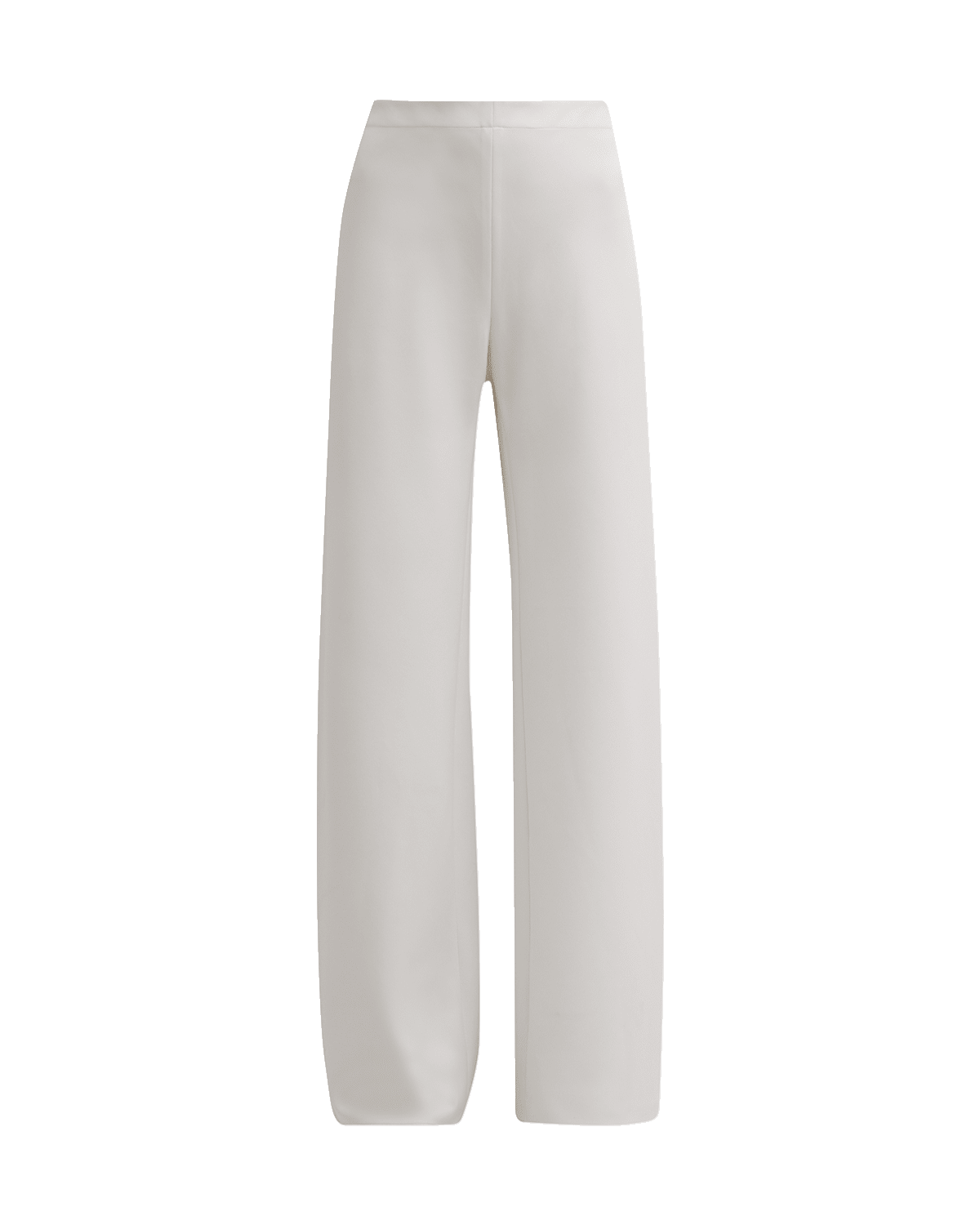 Rosetta Getty High-Rise Cady Bias Wide-Leg Pants