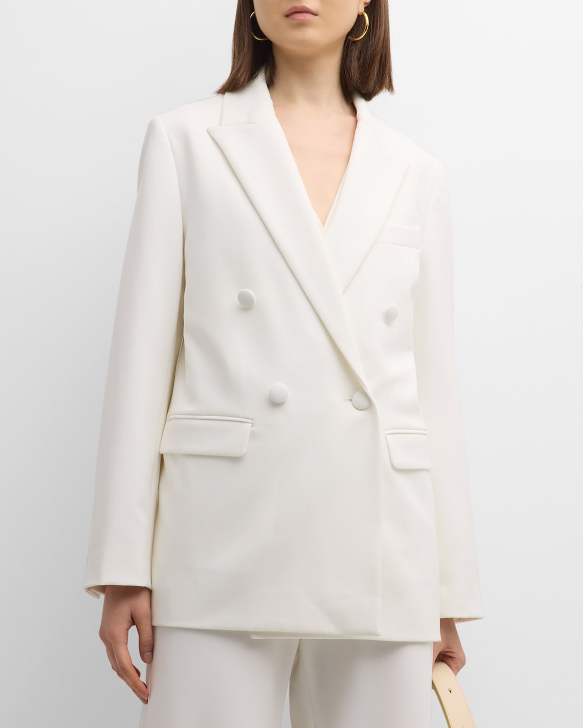 Rosetta Getty Cady Double-Breasted Blazer Jacket