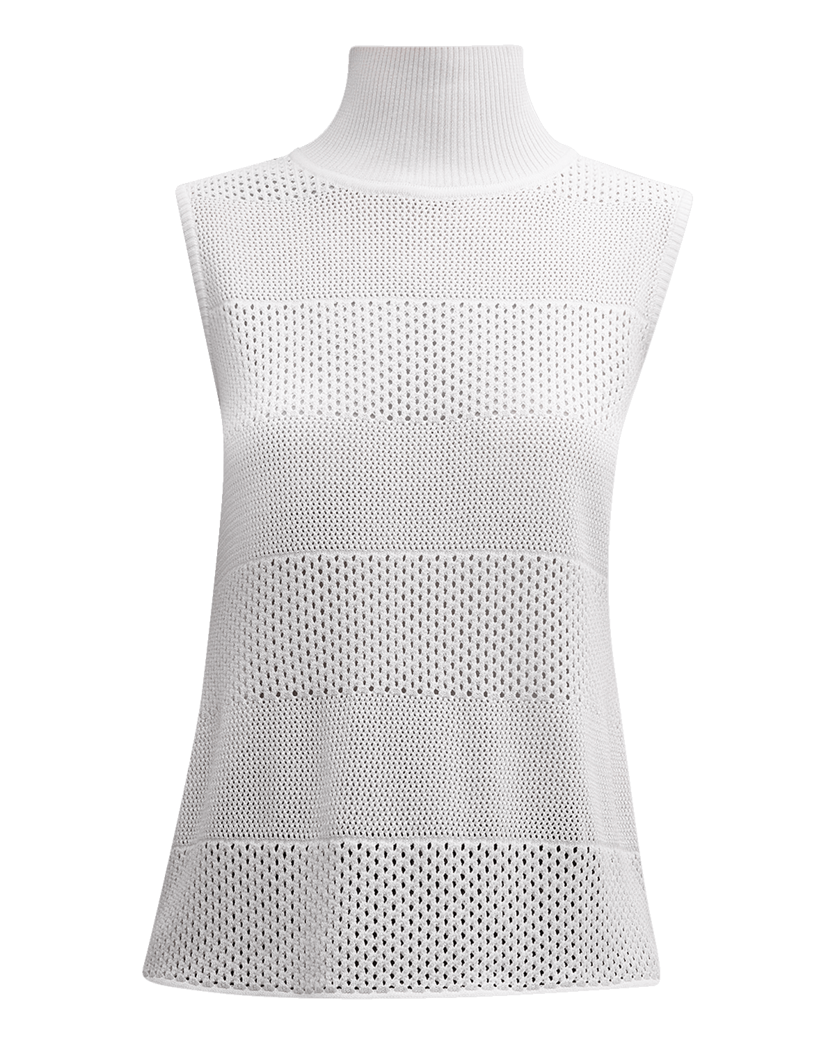 Misook Soft Knit Turtleneck Tank Top