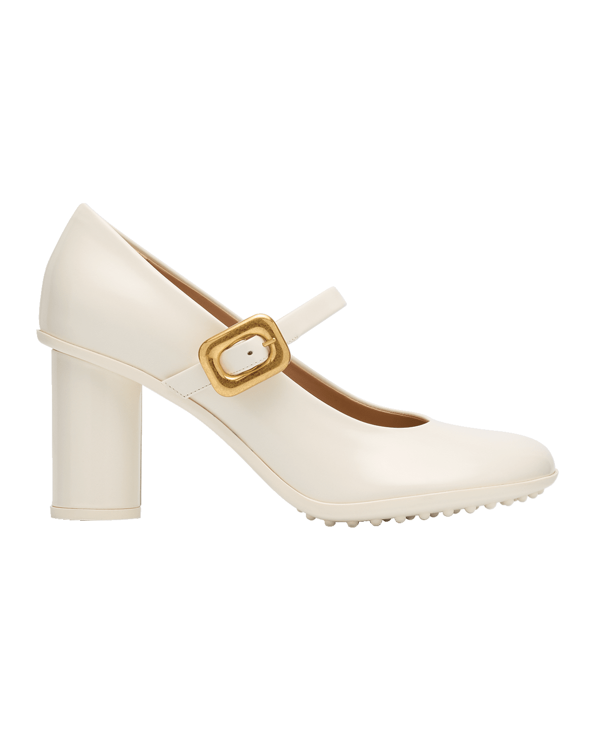 Bottega Veneta Atomic Leather Cylinder-Heel Pumps