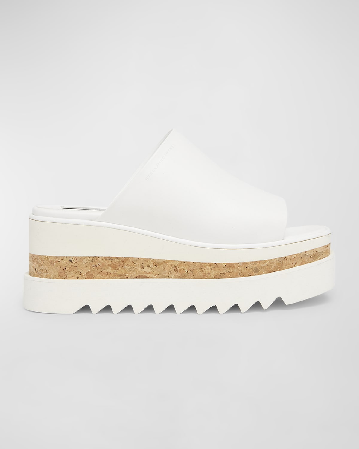 Stella McCartney Sneak-Elyse Alter Sporty Mat Platform Sandals
