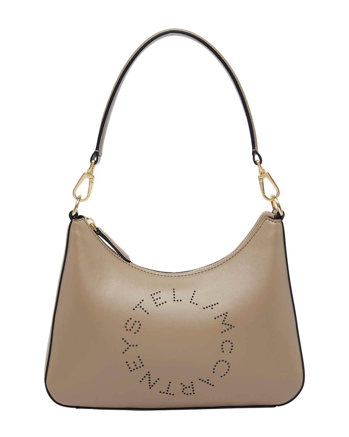Stella McCartney Logo Vegan Leather Shoulder Bag