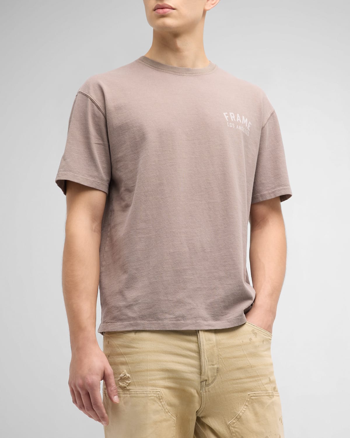 FRAME Men's Vintage Logo T-Shirt