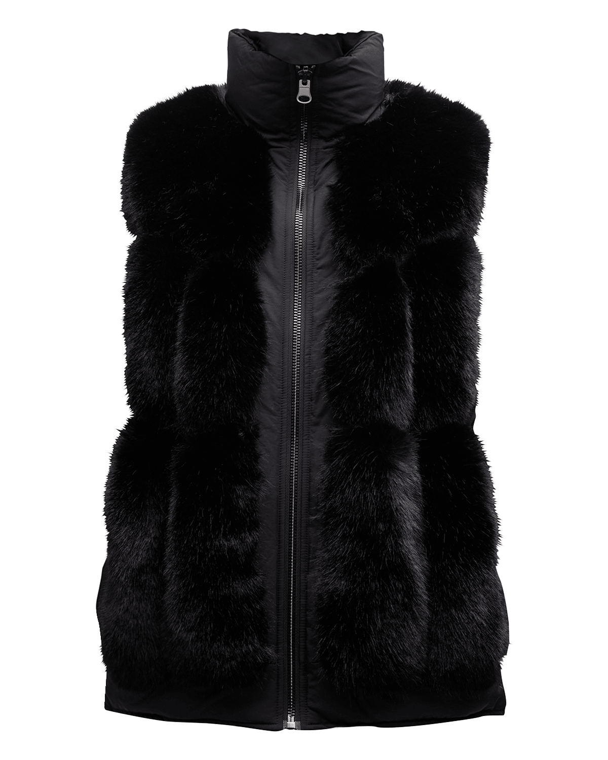Kelli Kouri Reversible Faux Fur Puffer Vest