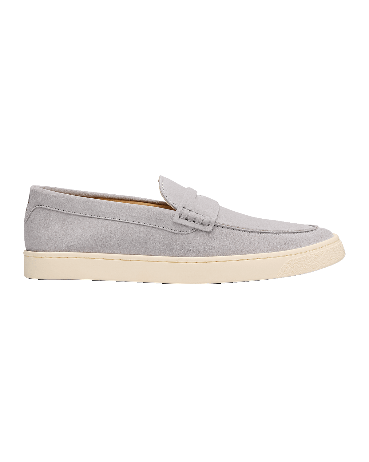 Brunello Cucinelli Men's Suede Moccasin Penny Loafers