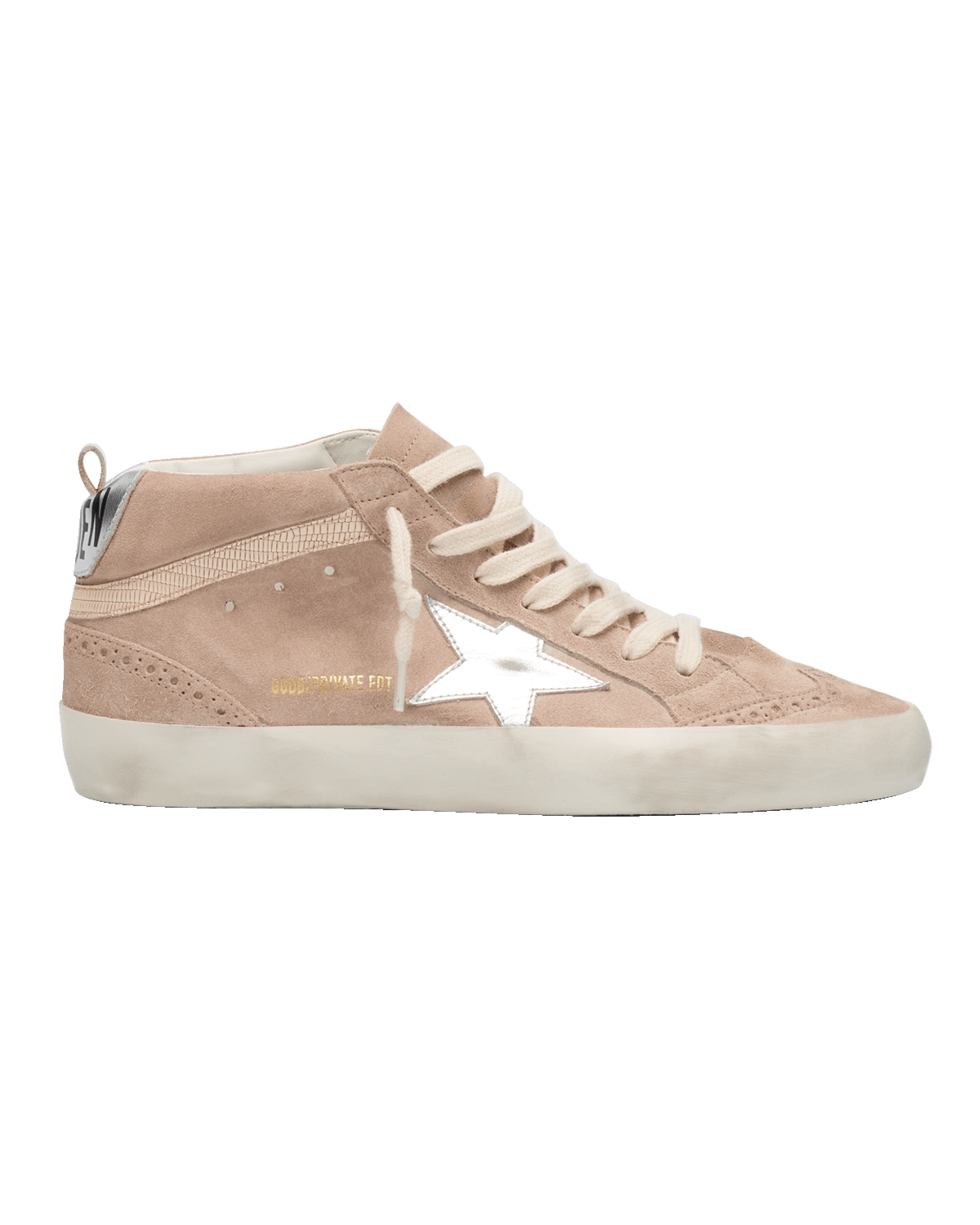 Golden Goose Midstar Wing-Tip Suede Sneakers