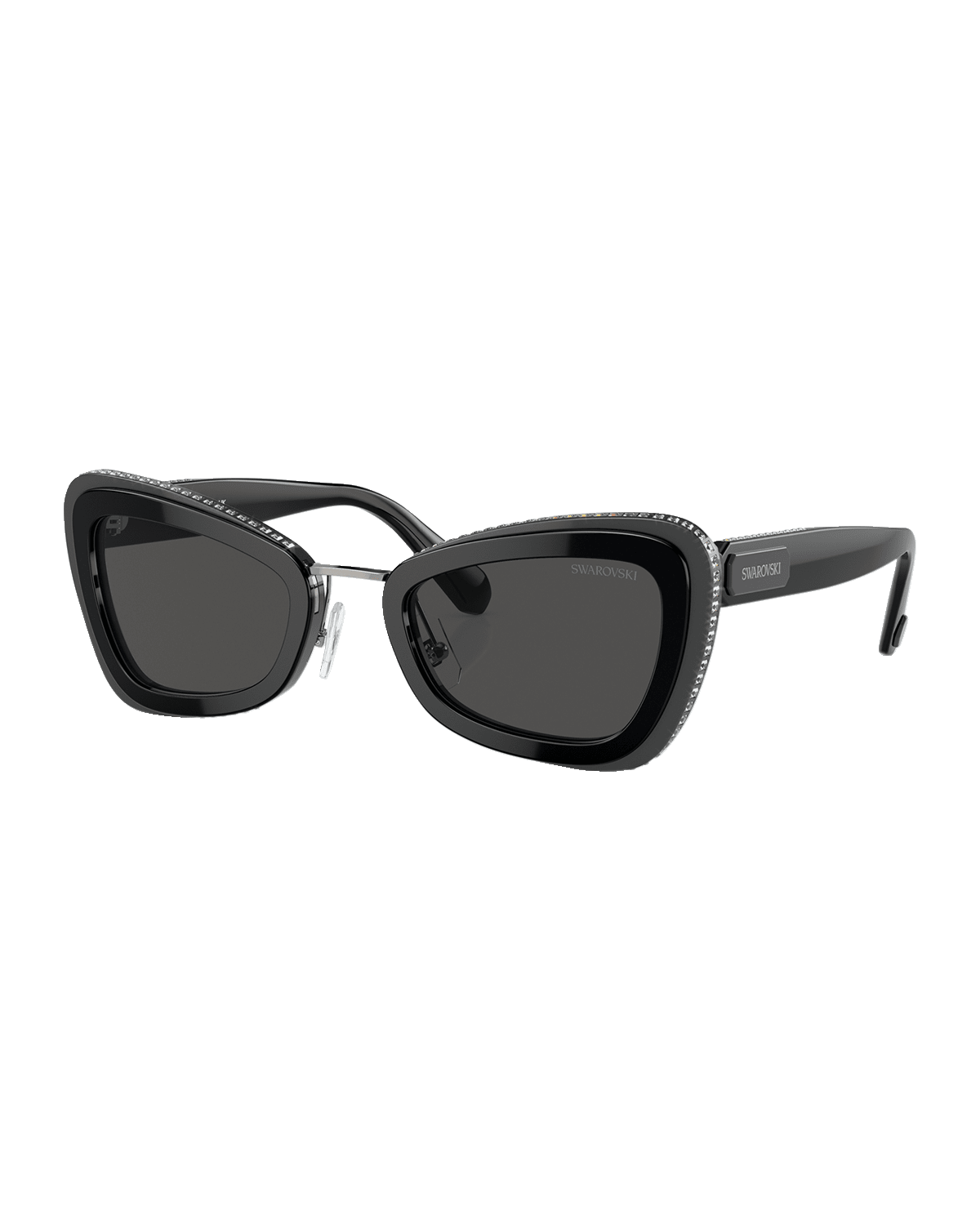 SWAROVSKI Pavé Acetate Cat-Eye Sunglasses