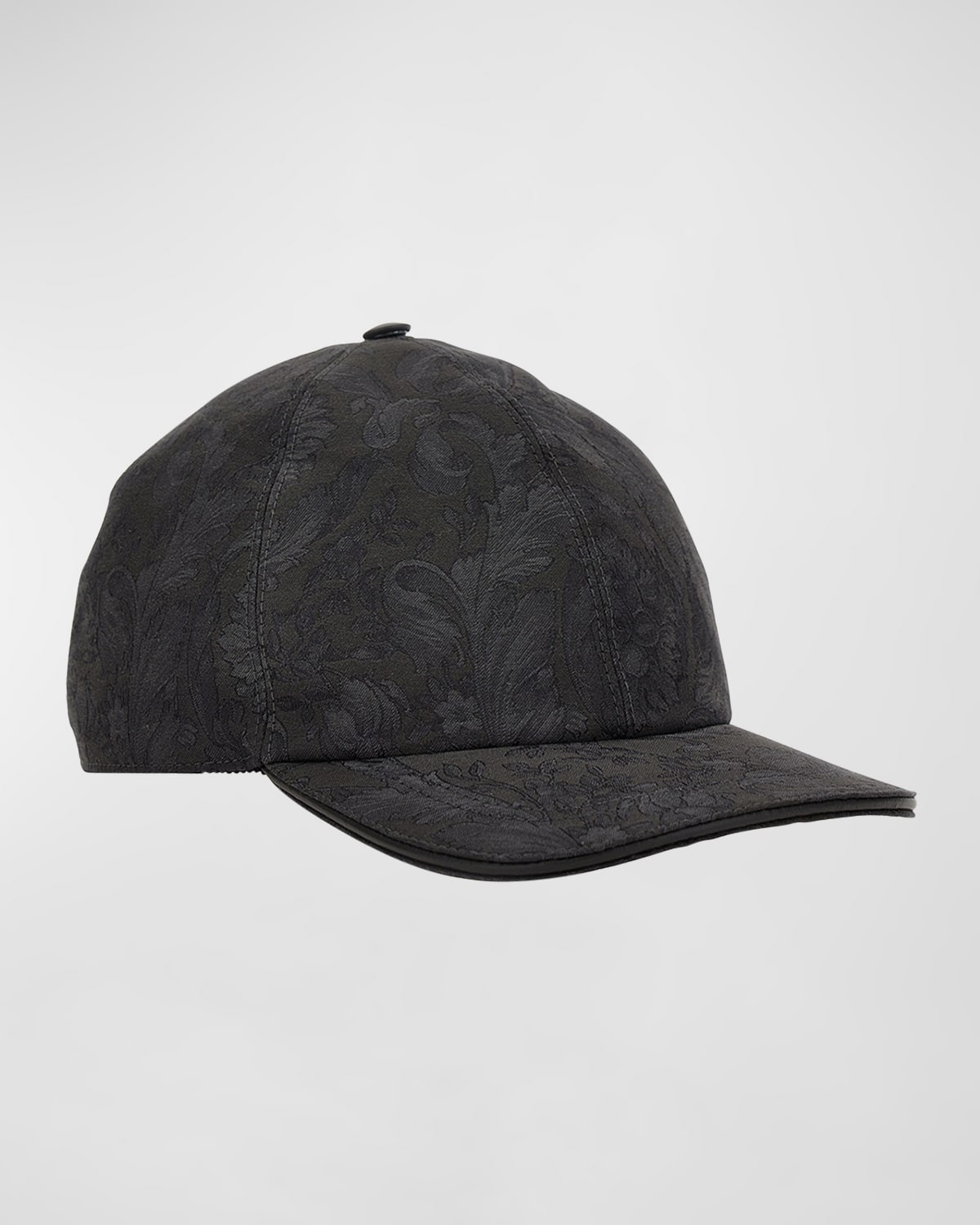 Versace Men's Baroque Cotton Jacquard Baseball Hat