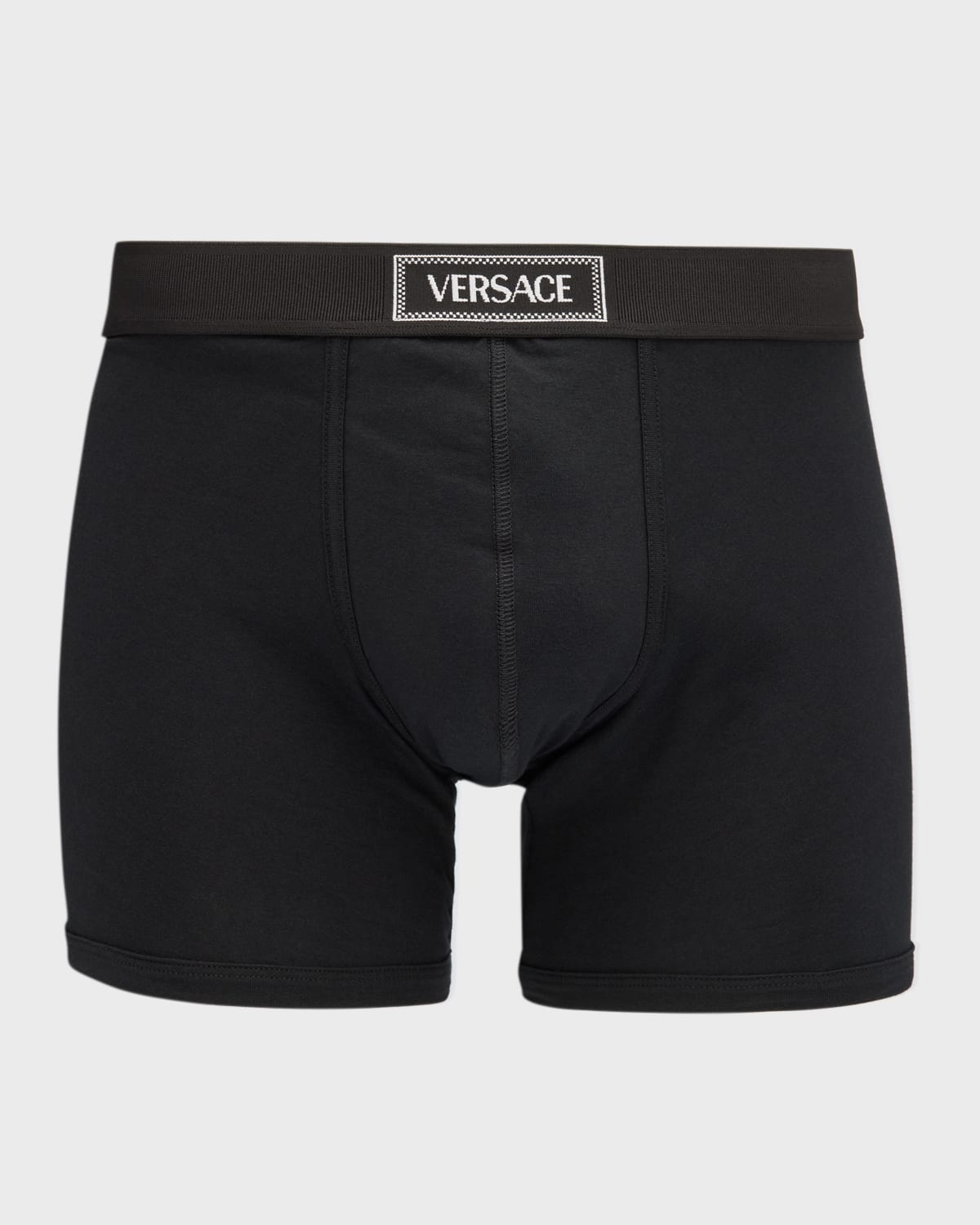 Versace Men 's Cotton Jersey Logo Boxer Briefs