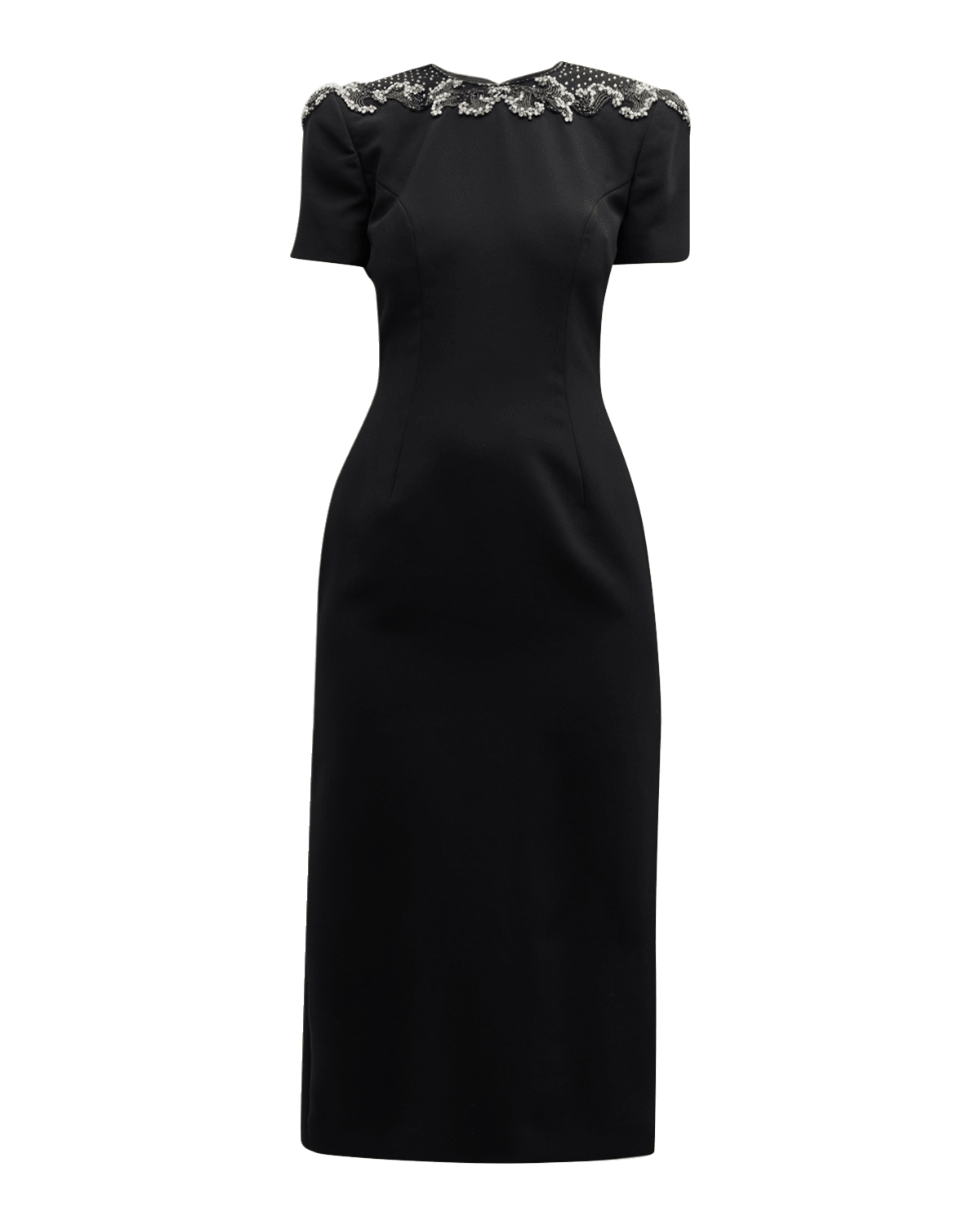 Jenny Packham Lana Embellished Sheath Dress