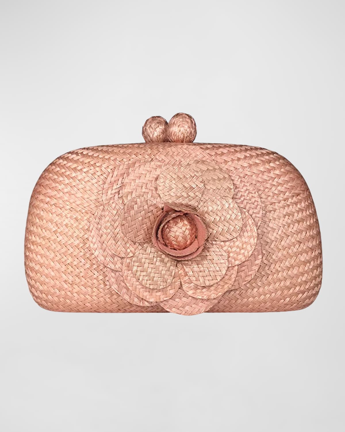 Serpui Mia Flower Bun Clutch Bag