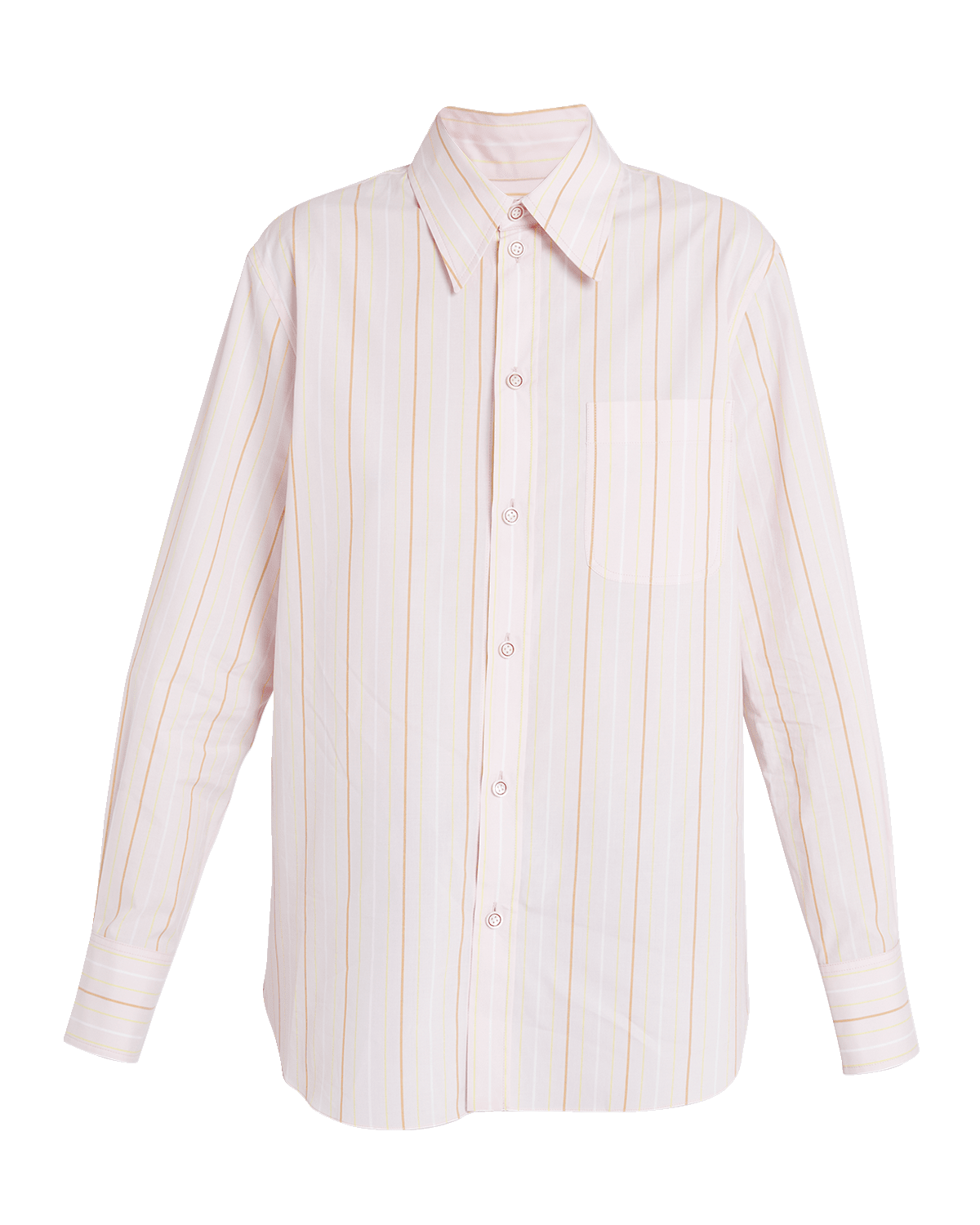 Marni Classic Striped Button-Front Shirt