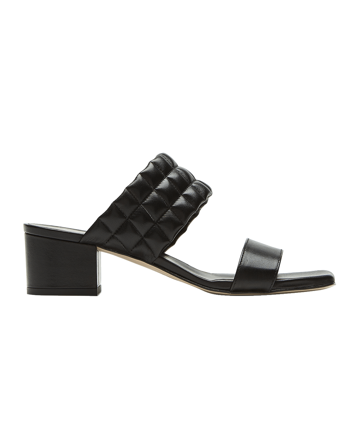 La Canadienne Rossy Quilted Leather Slide Mules
