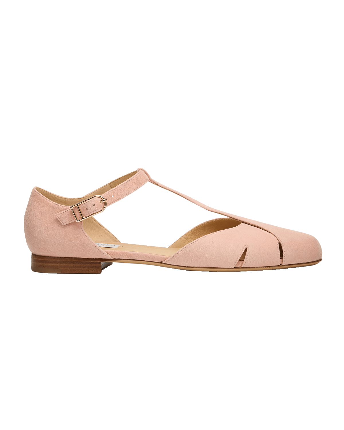 Gabriela Hearst Harlow T-Strap Ballerina Flats