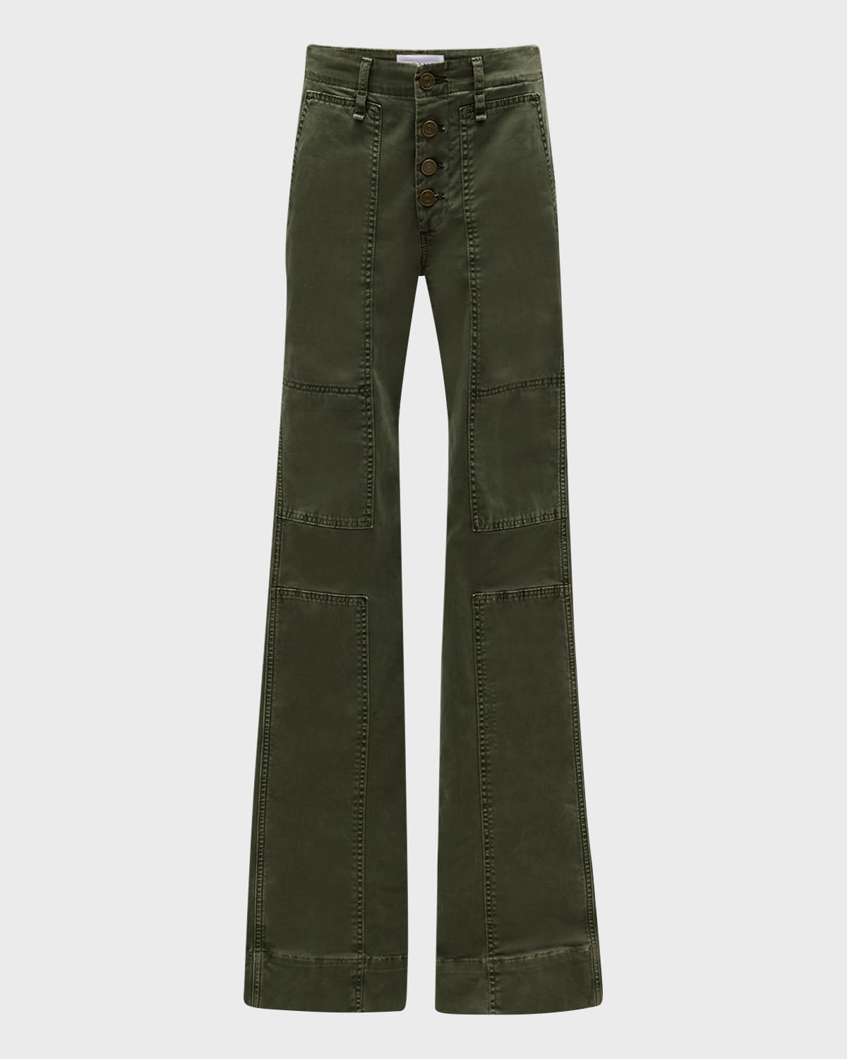 FRAME The Utility Slim Stacked Jeans