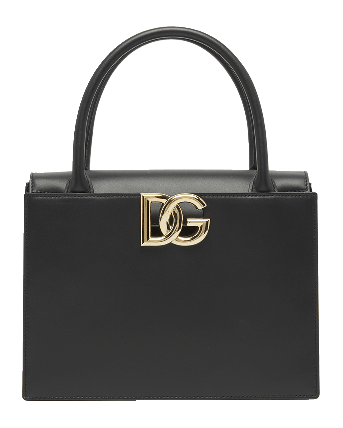 Dolce&Gabbana 3.5 Calf Leather Tote Bag