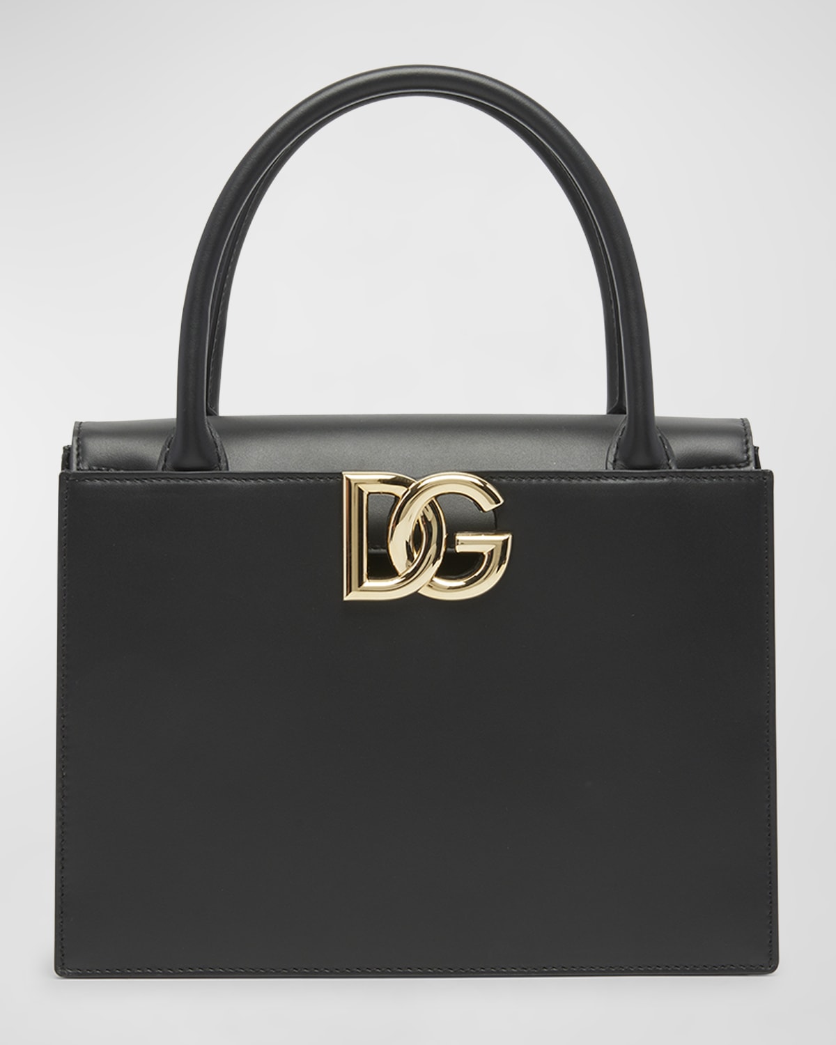 Dolce&Gabbana 3.5 Calf Leather Tote Bag
