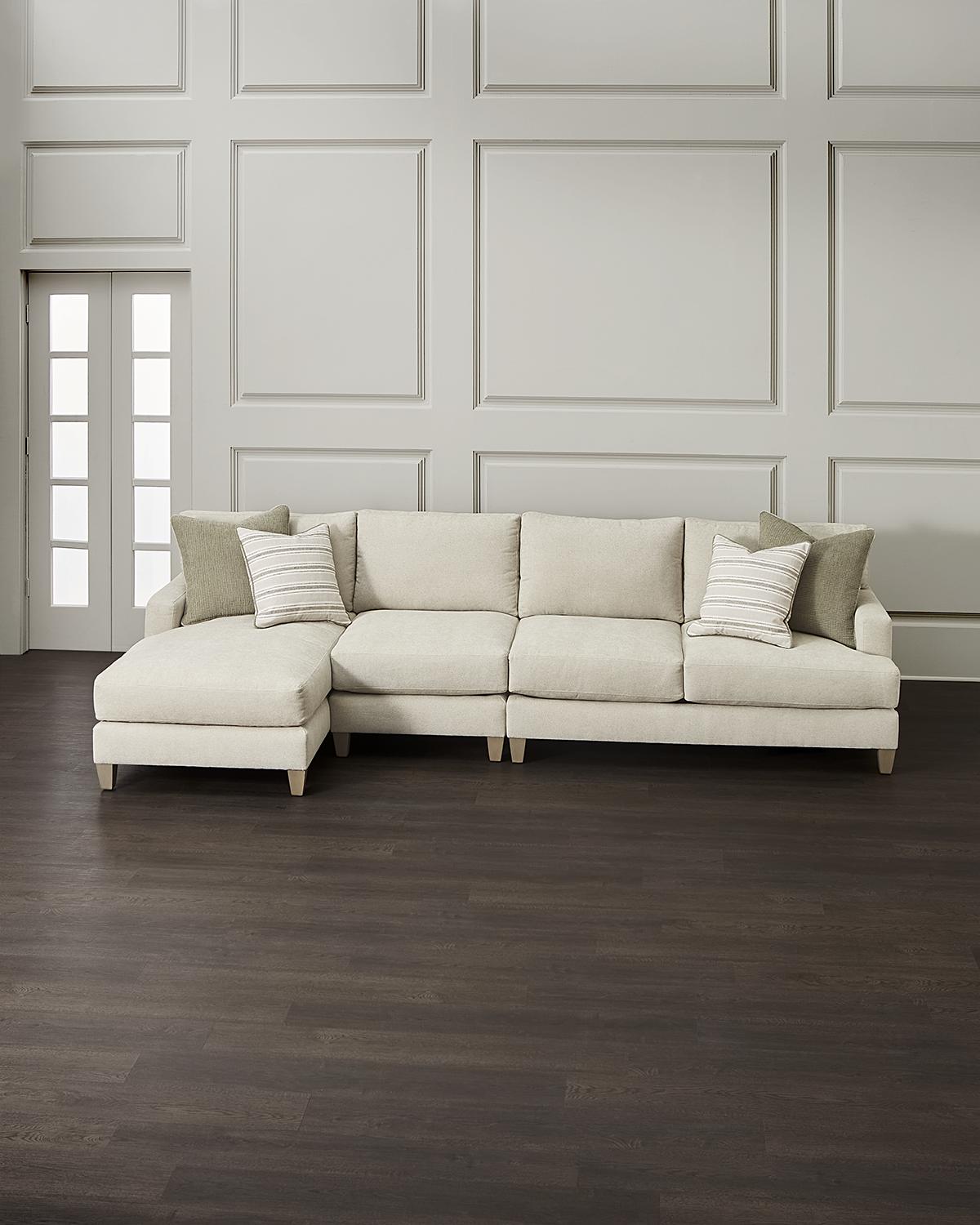 Mila 3-Piece Left Chaise Sectional