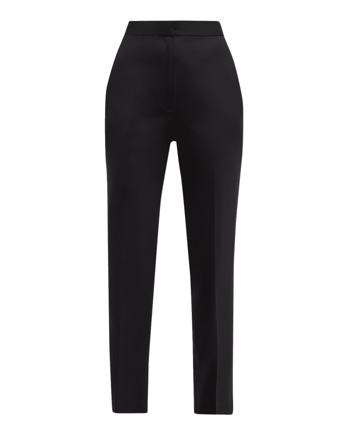 Co High-Rise Straight-Leg Crop Cigarette Pants
