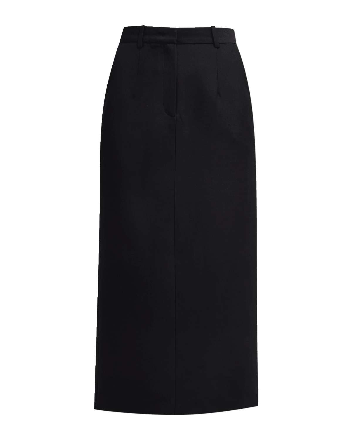 Co High-Waist Tailored Midi Pencil Skirt