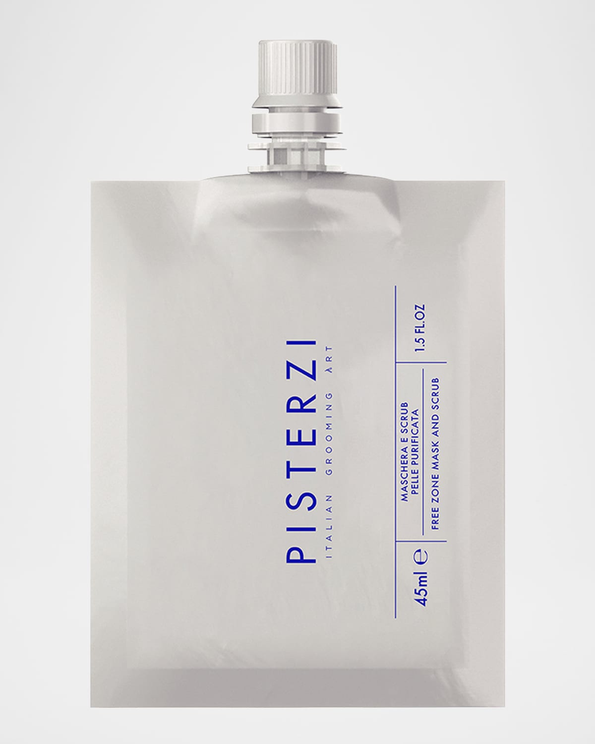 PISTERZI Free Zone Mask and Scrub Refill Pouch, 1.5 oz.