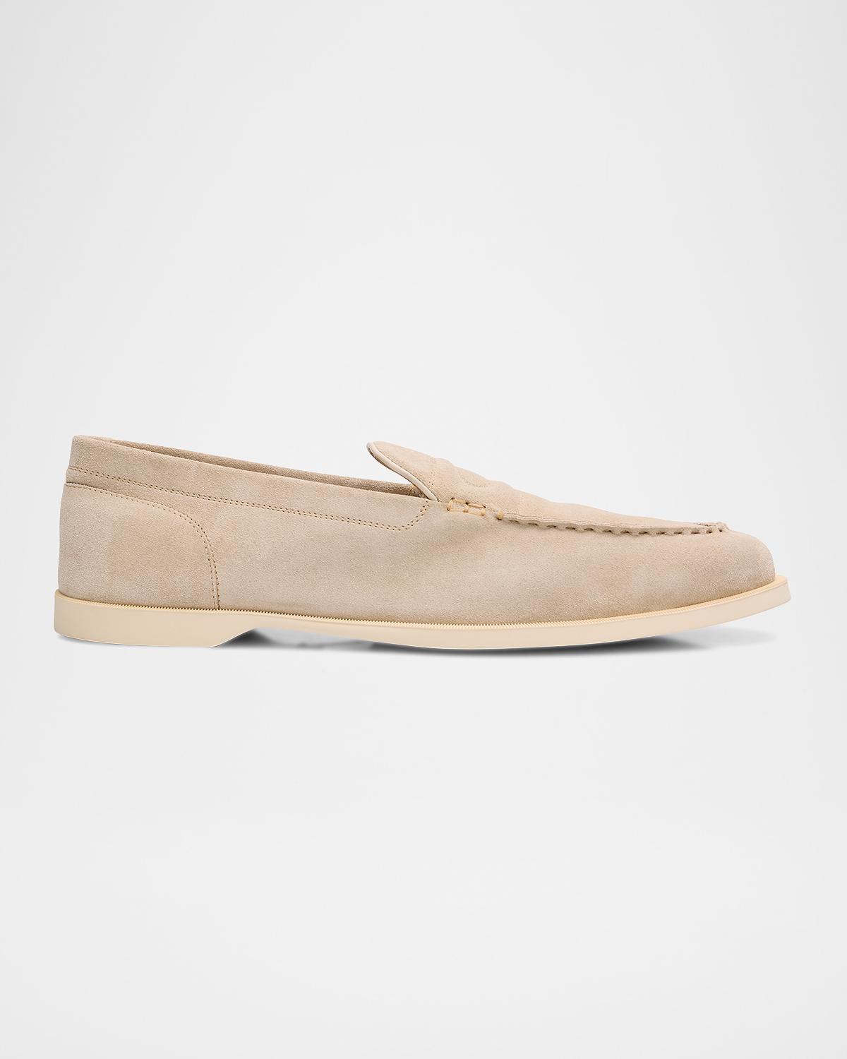 John Lobb Men's Pace Suede Loafers