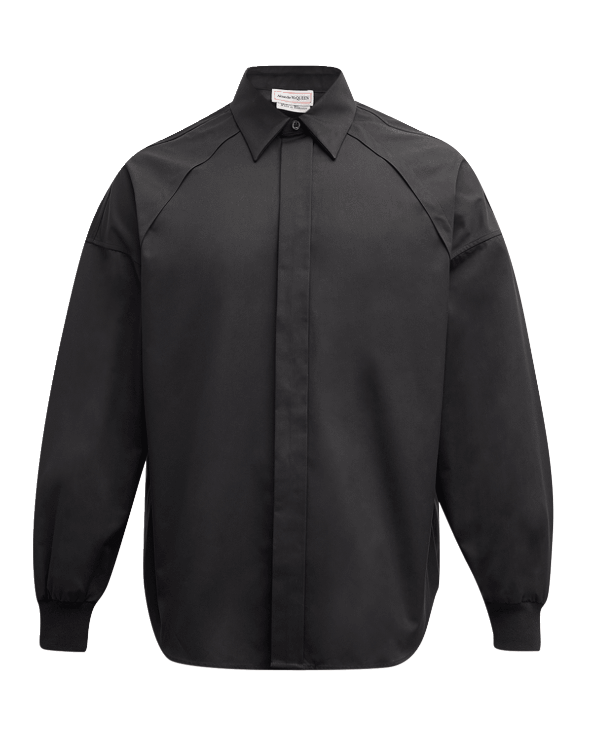 Alexander McQueen Men's Harness Drop-Shoulder Dress Shirt