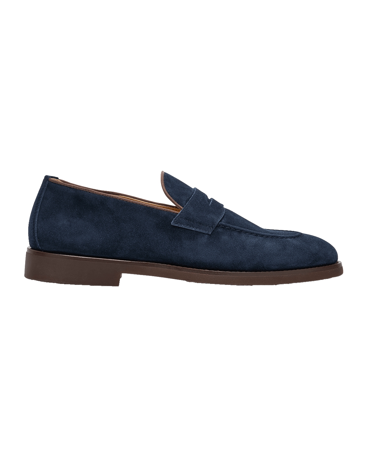 Brunello Cucinelli Men's Suede Penny Loafers