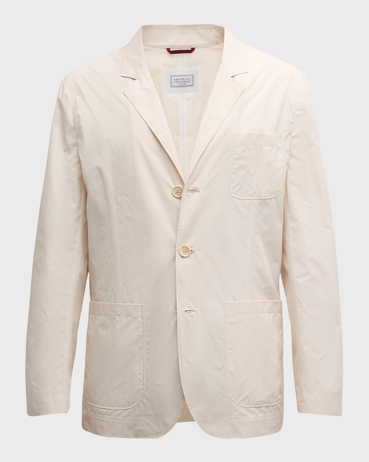Brunello Cucinelli Men's 3-Pocket Single-Breasted Blazer
