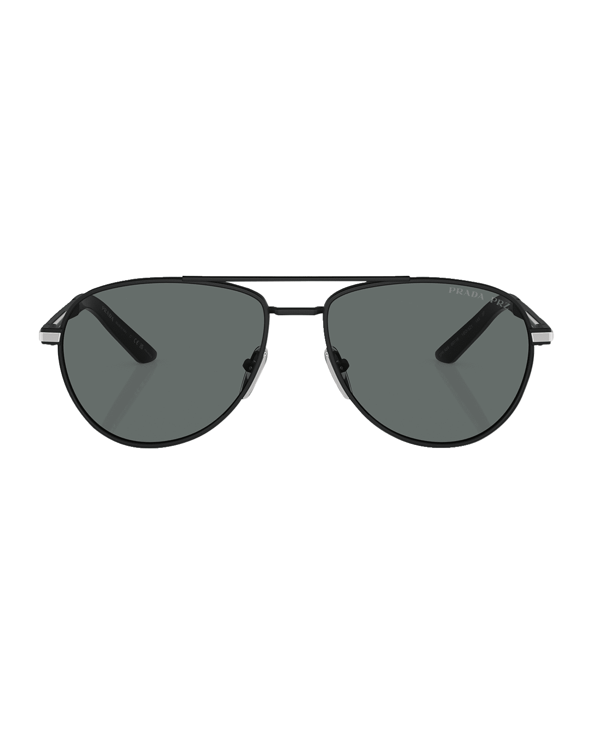 Prada Men's Metal Aviator Sunglasses