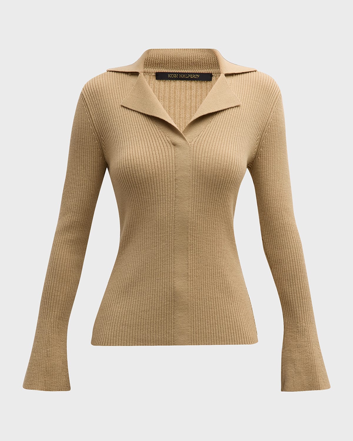 Kobi Halperin Luna Ribbed Wool Sweater