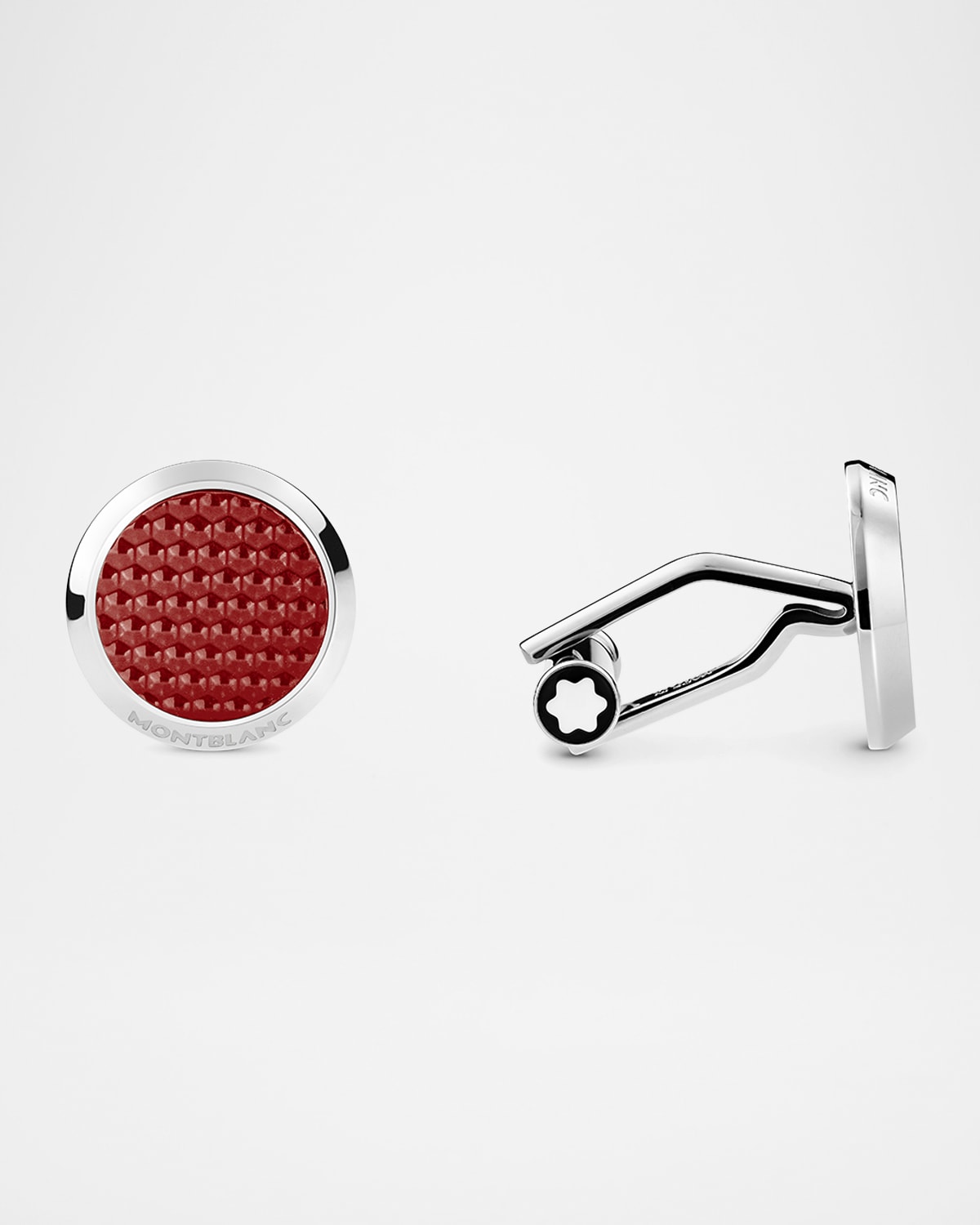 Montblanc Men 's Meisterstuck Round Cufflinks