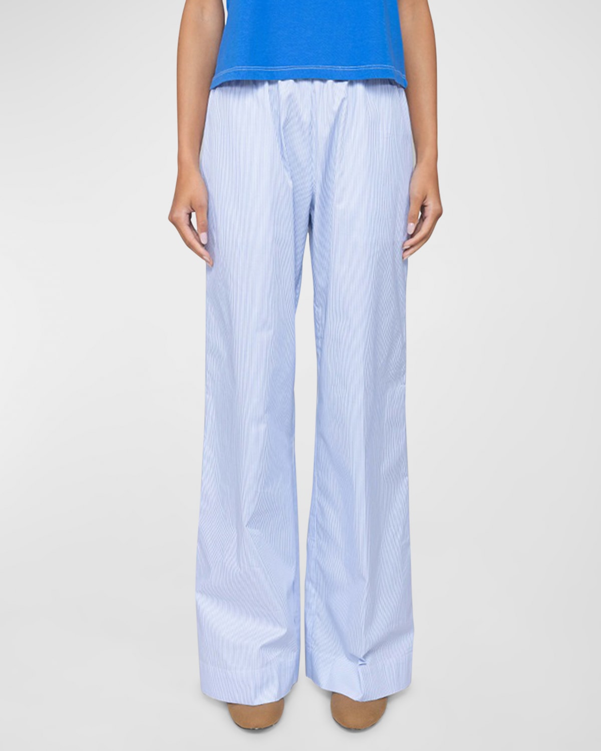 LESET Yoshi Striped Pocket Pants