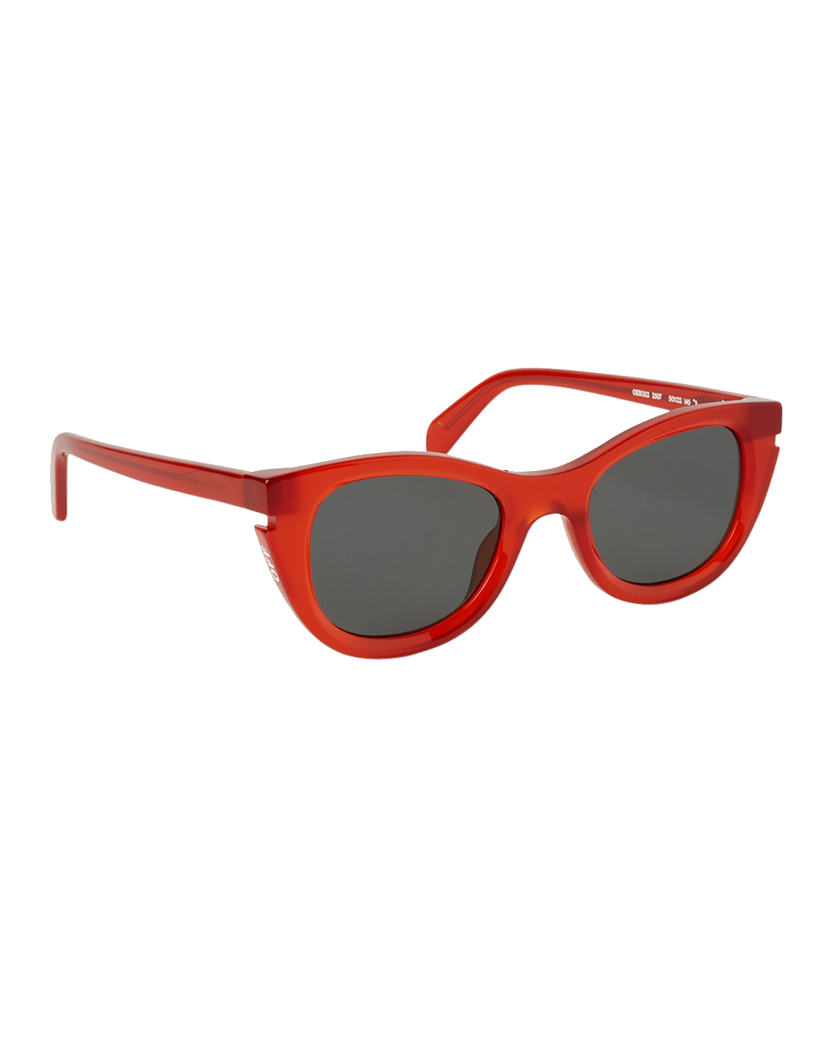 Off-White Boulder Acetate Cat-Eye Sunglasses