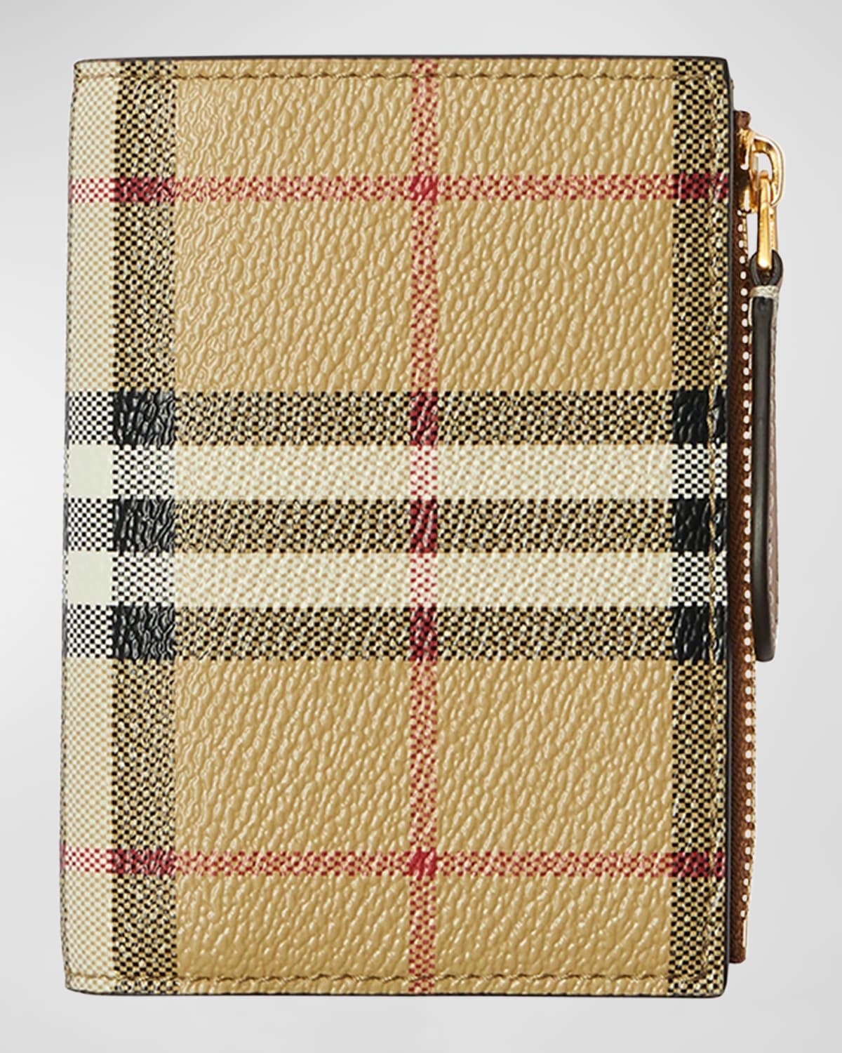 Burberry Small Check Bifold Wallet