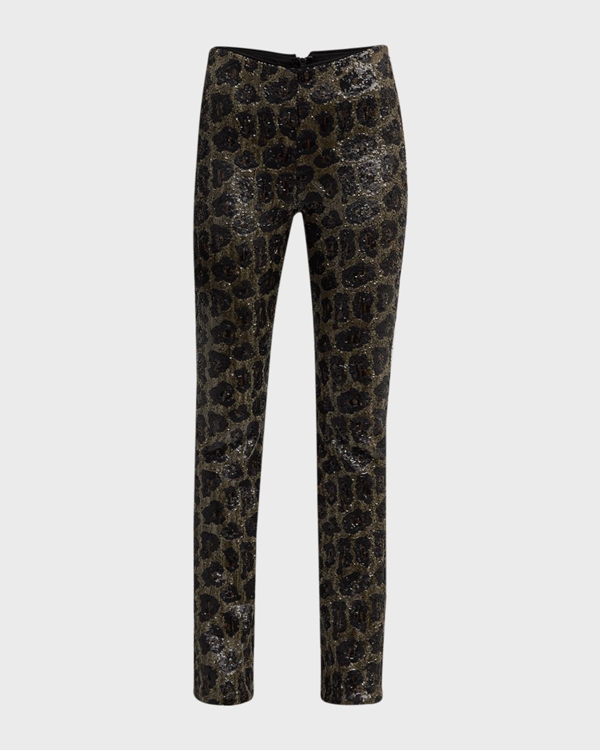 Le Superbe Keith Cheetah Sequin Pants