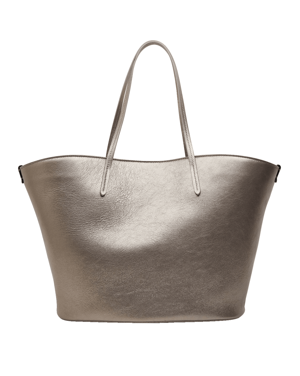 Brunello Cucinelli Metallic Leather Tote Bag