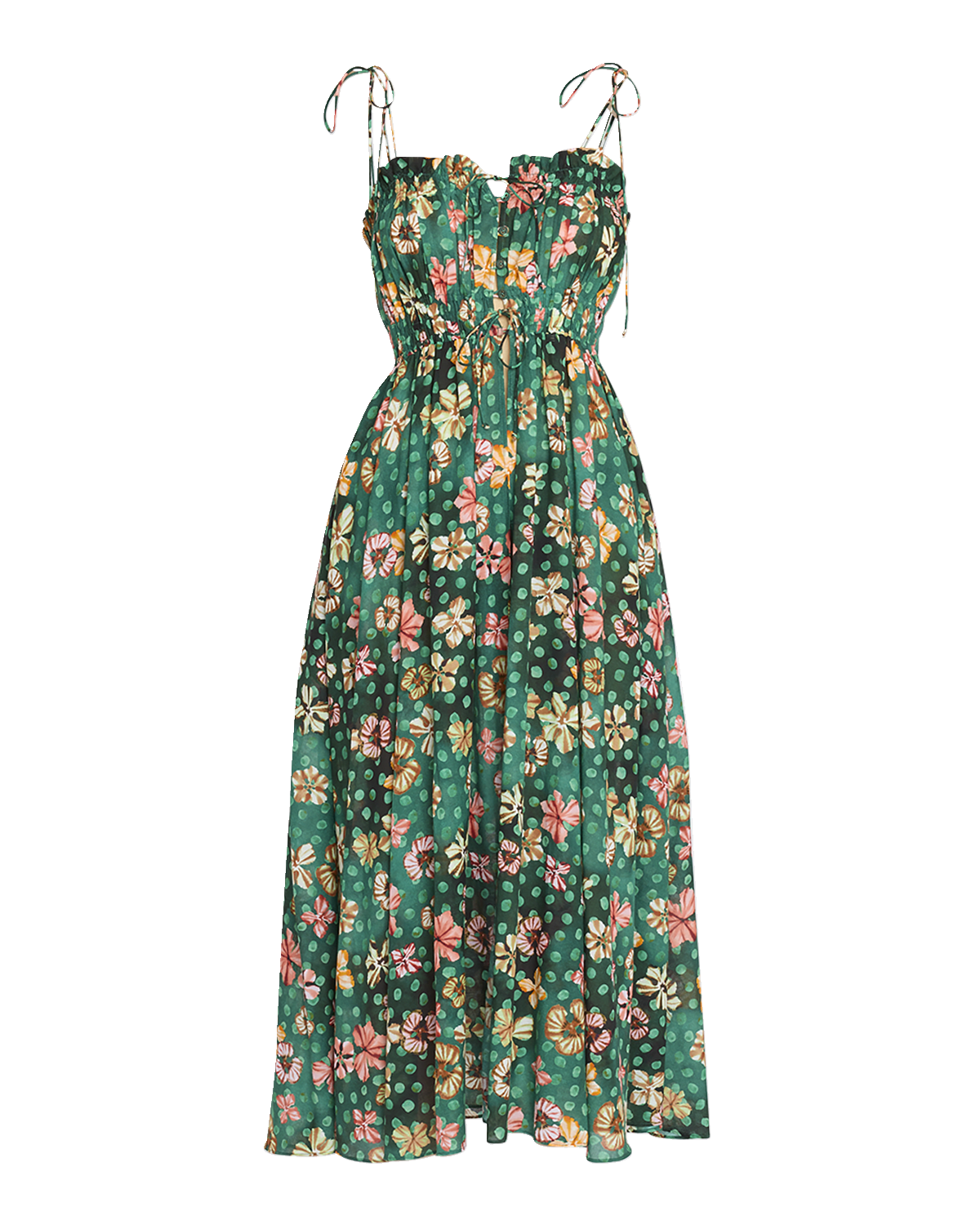 Ulla Johnson Asli Veridian Maxi Dress Coverup