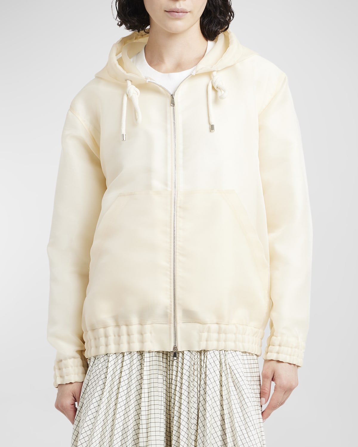 Plan C Hooded Nylon Jacket