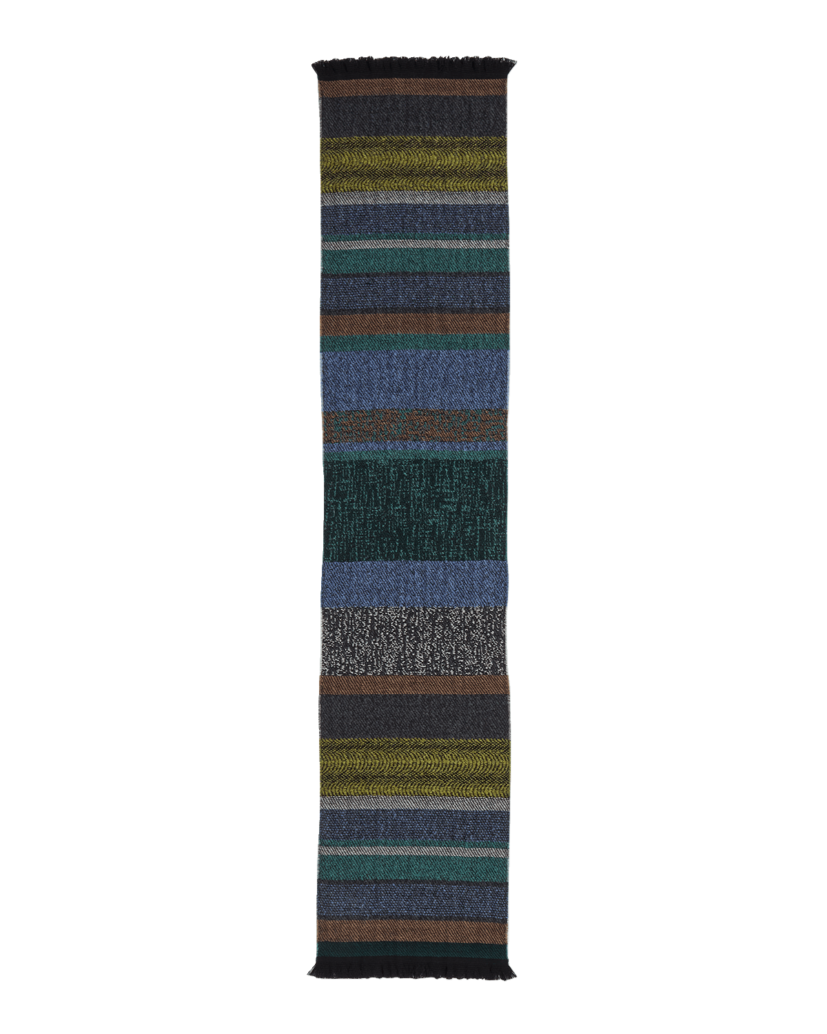 Paul Smith Men's Wool-Mohair Stripe Scarf