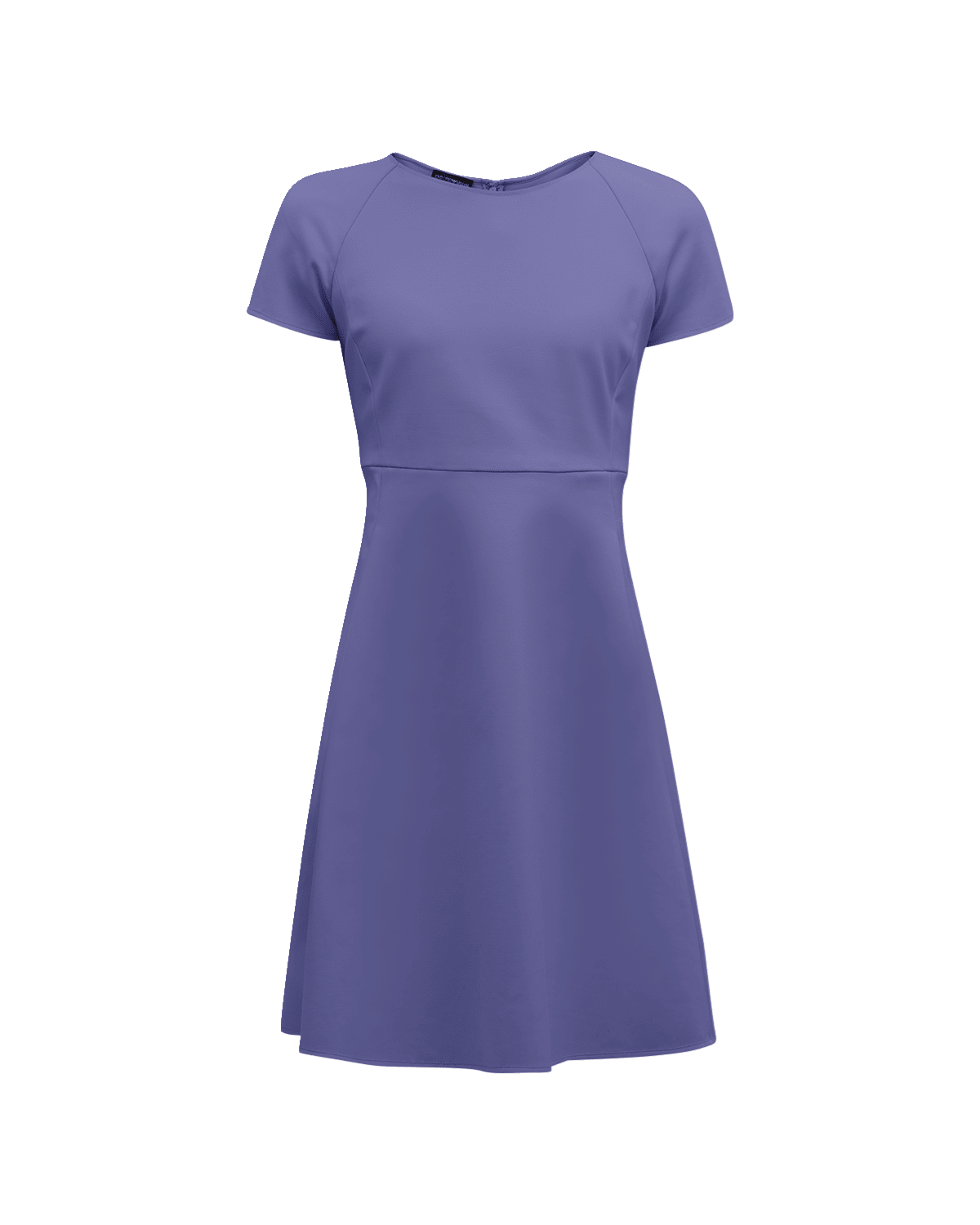 Emporio Armani Raglan-Sleeve Fit-&-Flare Mini Dress
