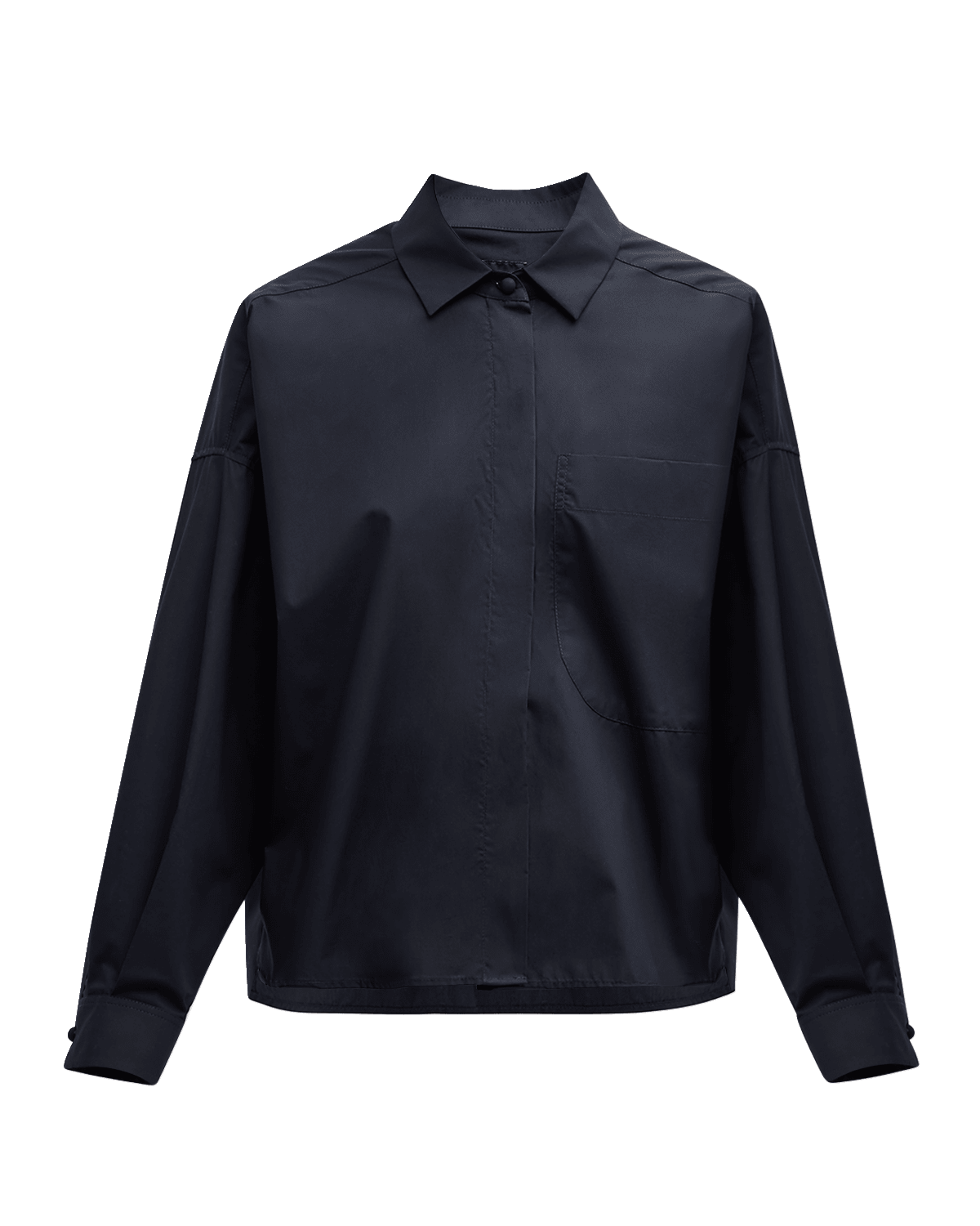 Emporio Armani Button-Down Cotton Poplin Shirt