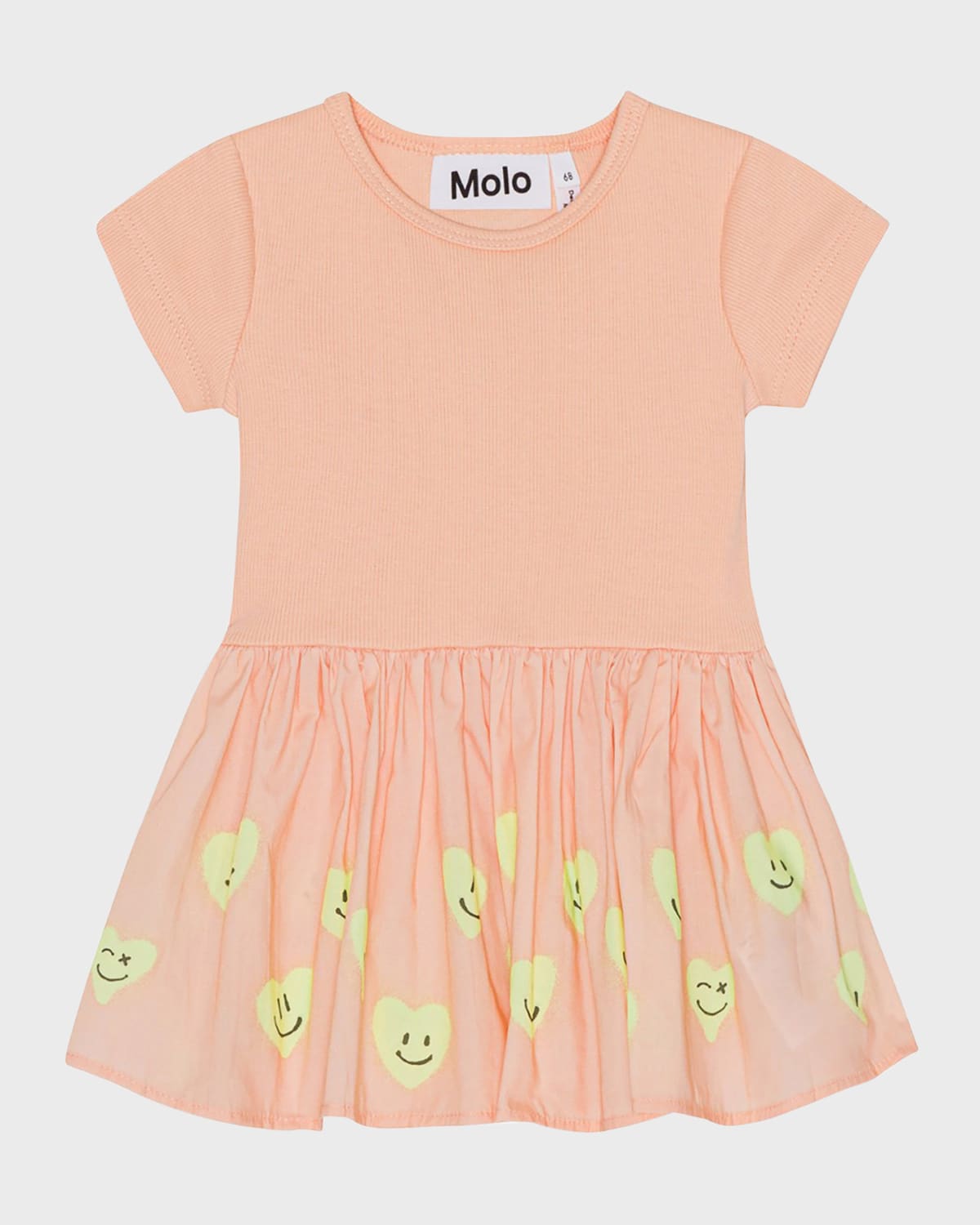Molo Girl's Carin Combo Dress, Size 6M-2