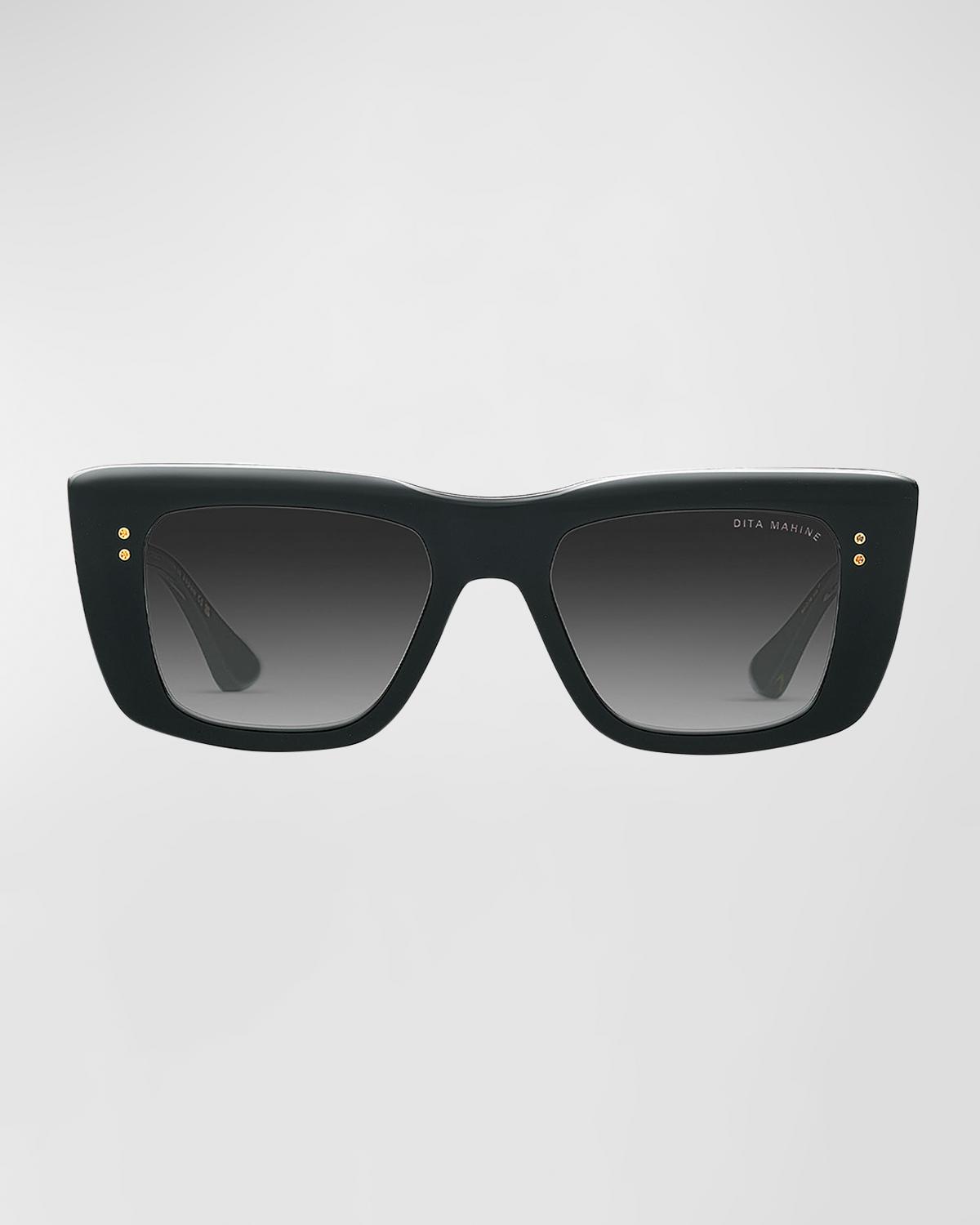 Dita Mahine Acetate Rectangle Sunglasses