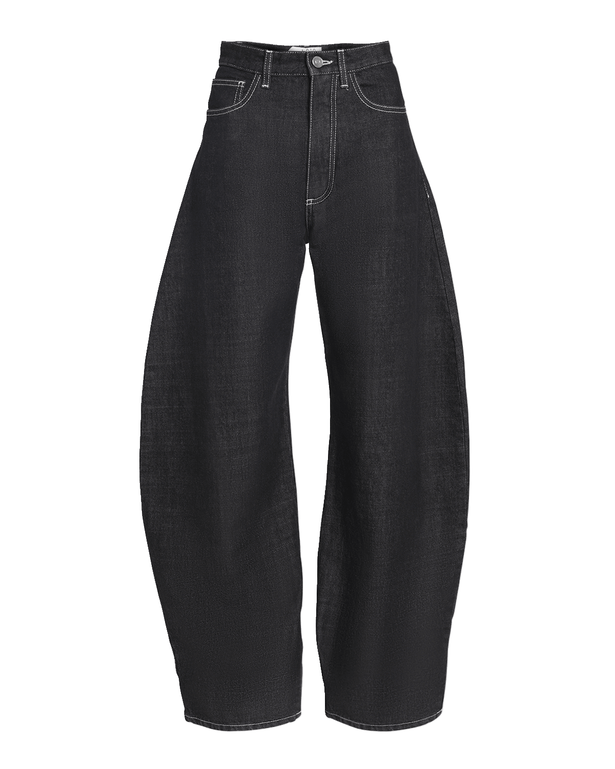 ALAIA Round-Cut Denim Pants