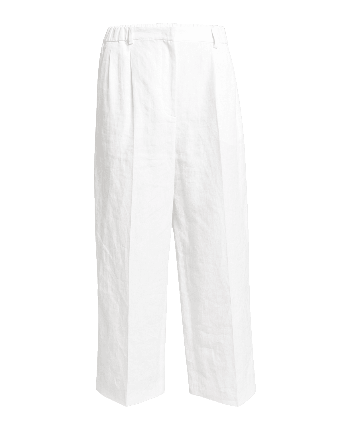 Giorgio Armani Linen Straight-Leg Trousers