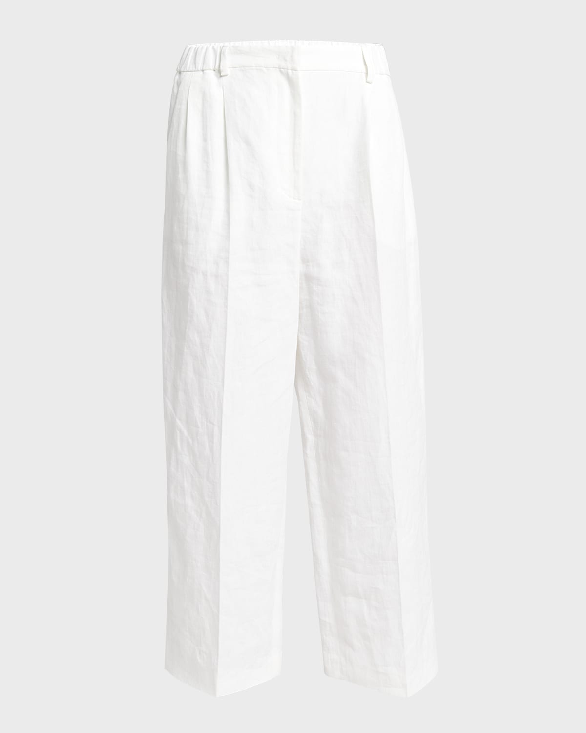 Giorgio Armani Linen Straight-Leg Trousers