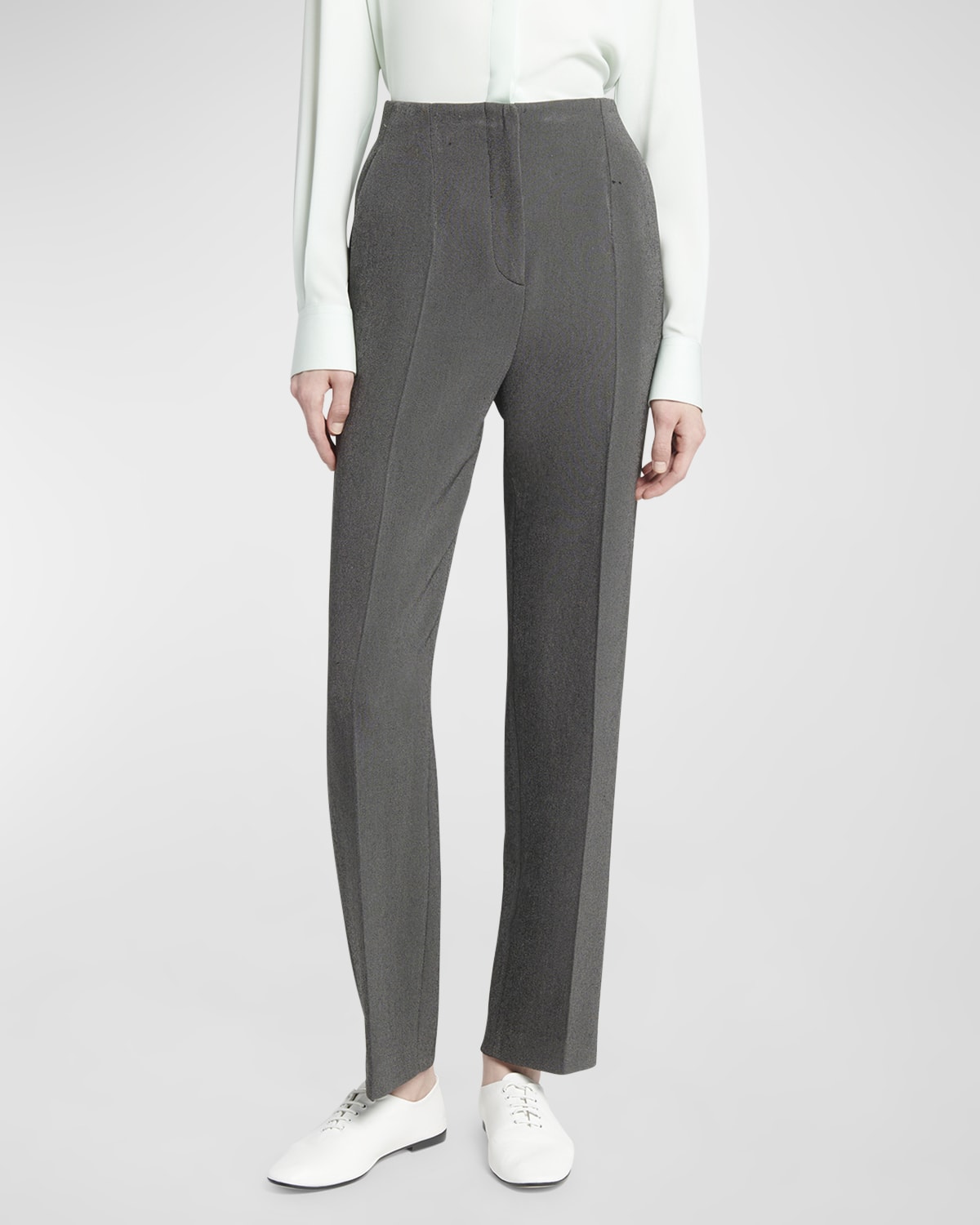 Giorgio Armani Textured Viscose Trousers
